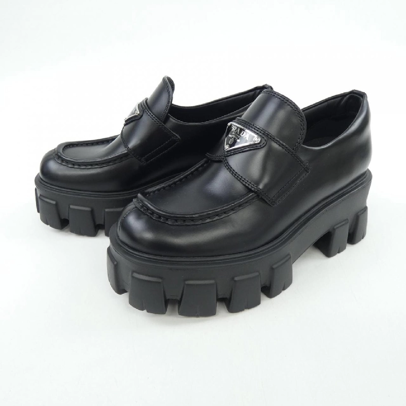 Giày lười Monolis Triangle Logo PRADA 1D649M - Hàng hiệu Authentic 827971