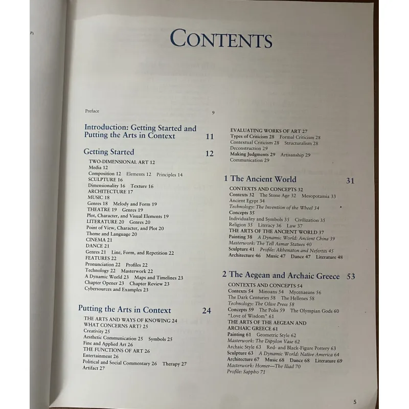 The Creative Impulse: An Introduction to the Arts" (ấn bản thứ 7)-Dennis J. Sporre 1024276