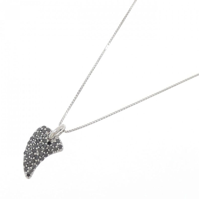 750WG/K18WG Pave Diamond Necklace - Hàng hiệu Authentic 860587