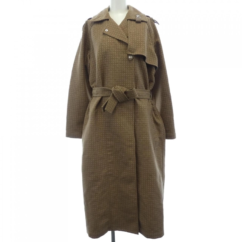 Áo khoác trench MOSAIQUE HERMES 4E0128DJ 630986