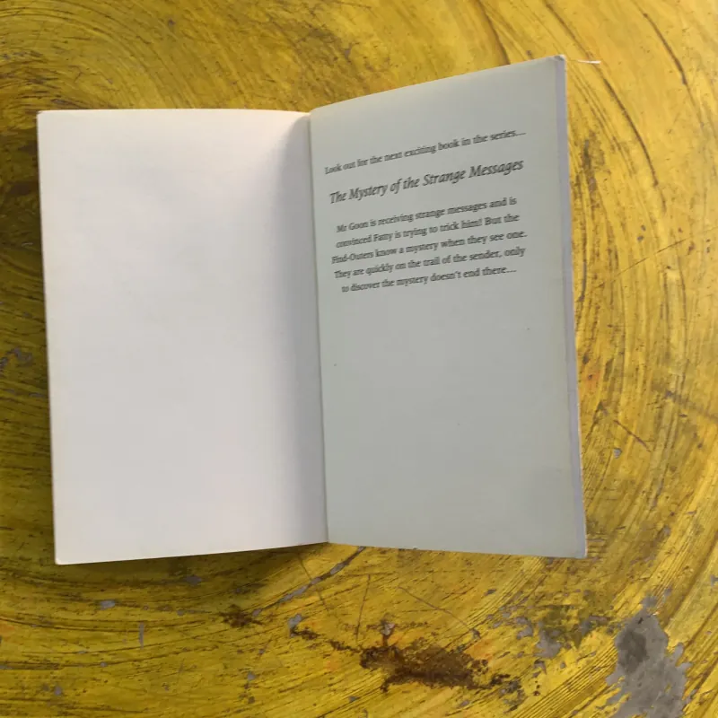 THE MYSTERY OF THE MISSING MAN - GUID BLYTON 976582