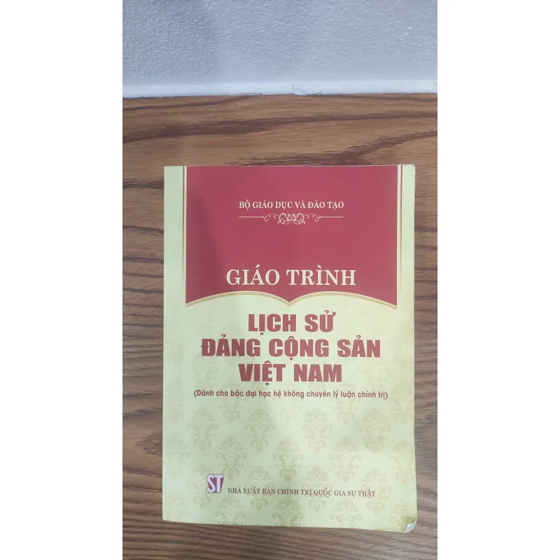 Sách Giáo trình Lịch sử Đảng Cộng sản Việt Nam 570987
