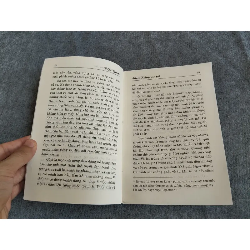SÔNG HẰNG MẸ TÔI - BHAIRAVA PRASAD GUPTA 574661