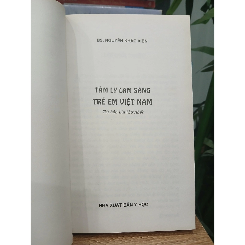 Tâm Lý Lâm Sàng Trẻ Em Việt Nam - BS.Nguyễn Khắc Viện 749317