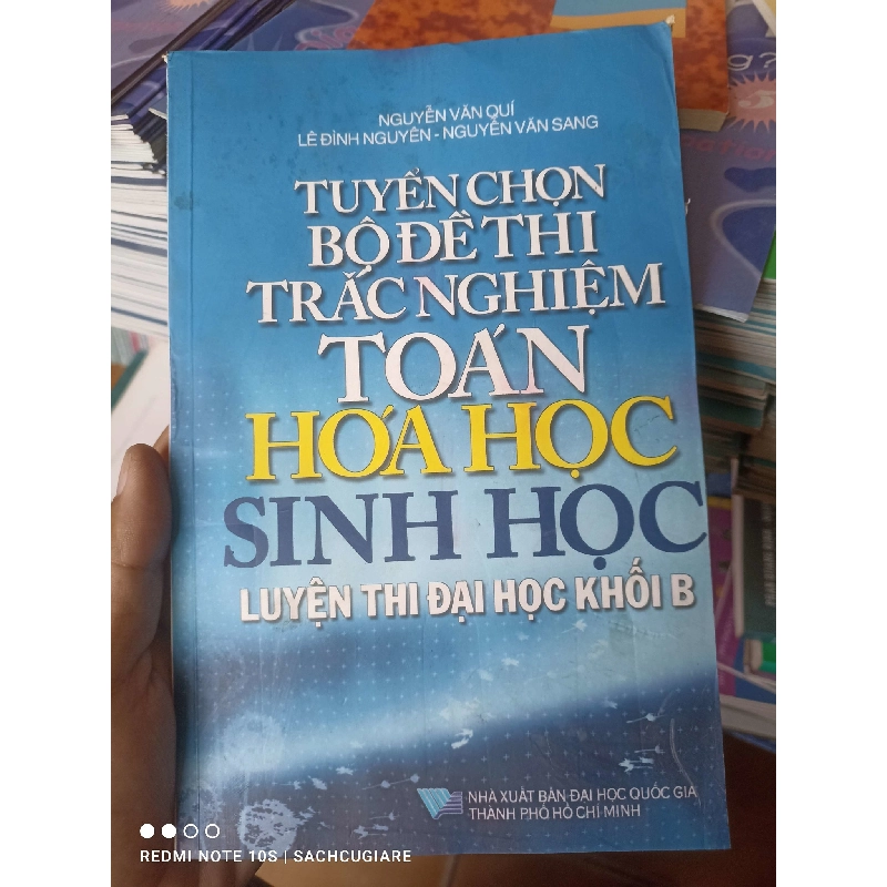 (Sách cũ SCGR) Tuyển Chọn Bộ Đề Thi Trắc Nghiệm Toán Hóa Học Sinh Học (Luyện Thi Đại Học Khối B) - Nguyễn Văn Quí, Lê Đình Nguyên, Nguyễn Văn Sang 2007 VAVO-AK2T3 Blogmeo090426 1014033