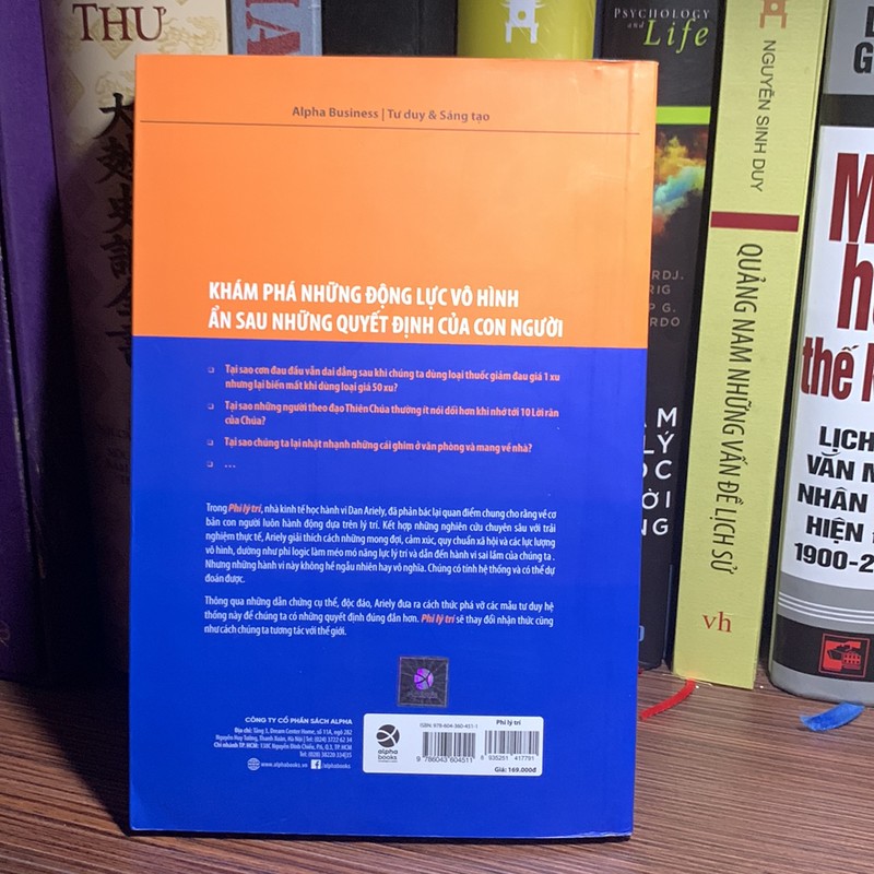 Phi Lý Trí-Tác giả Dan Ariely 164534