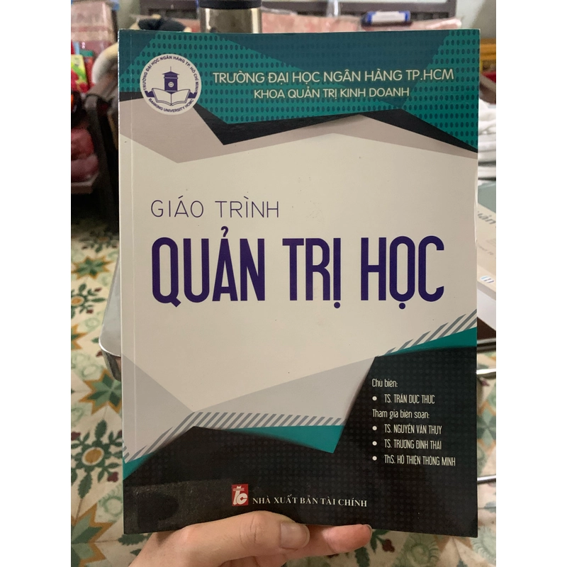 Giáo trình Quản trị học sách new 99%  464359