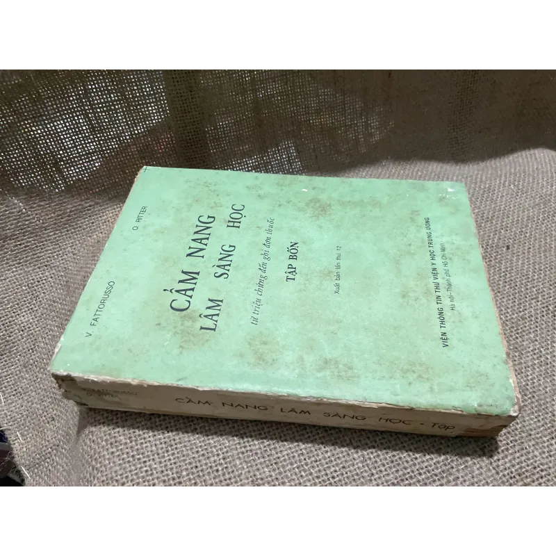 Cẩm nang lâm sàng học - Tập 4 - FATTORUSSO & O. RITTER 907764