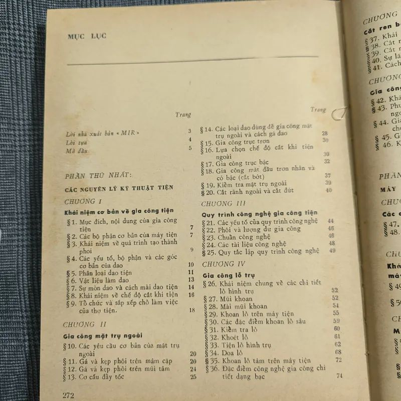(Bìa cứng, bìa vải) Kỹ Thuật Tiện - P.M.Đênhejnưi, G.M.Chixkin, I.E.Tơkho - Năm 1981 606348