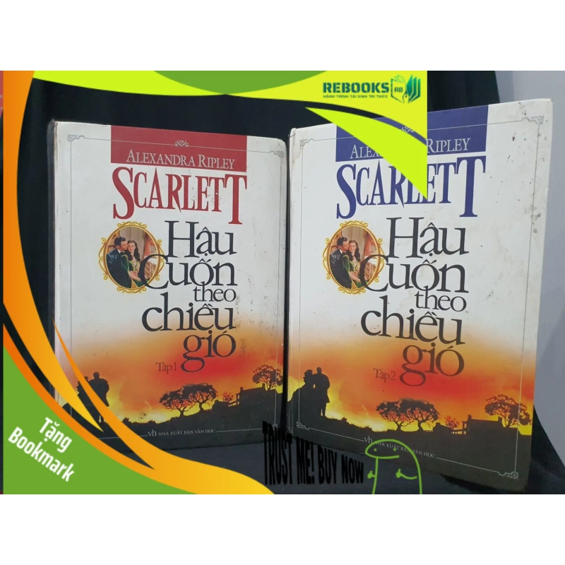 (TẶNG BOOKMARK) Hậu cuốn theo chiều gió trọn bộ 2 tập mới 70%2009 -RBK205 ALEXANDRA RIPLEY SÁCH VĂN HỌC 944808