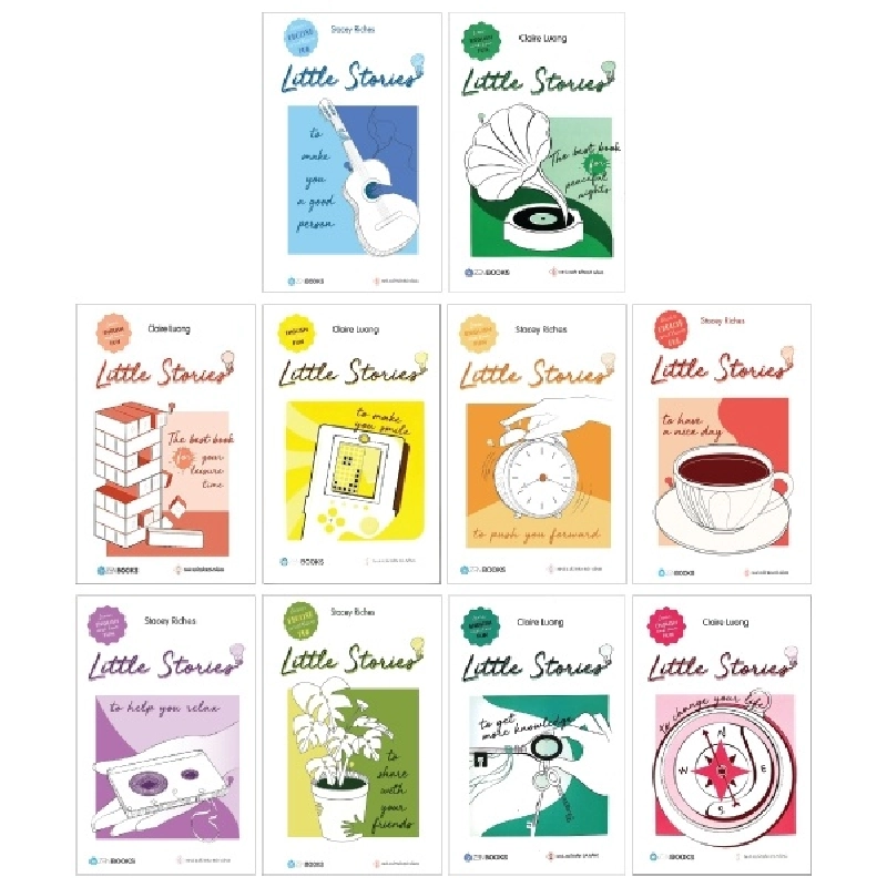 Combo Little Stories (Bộ 10 Cuốn) (2018) - Claire Luong, Sracey Riches 743994