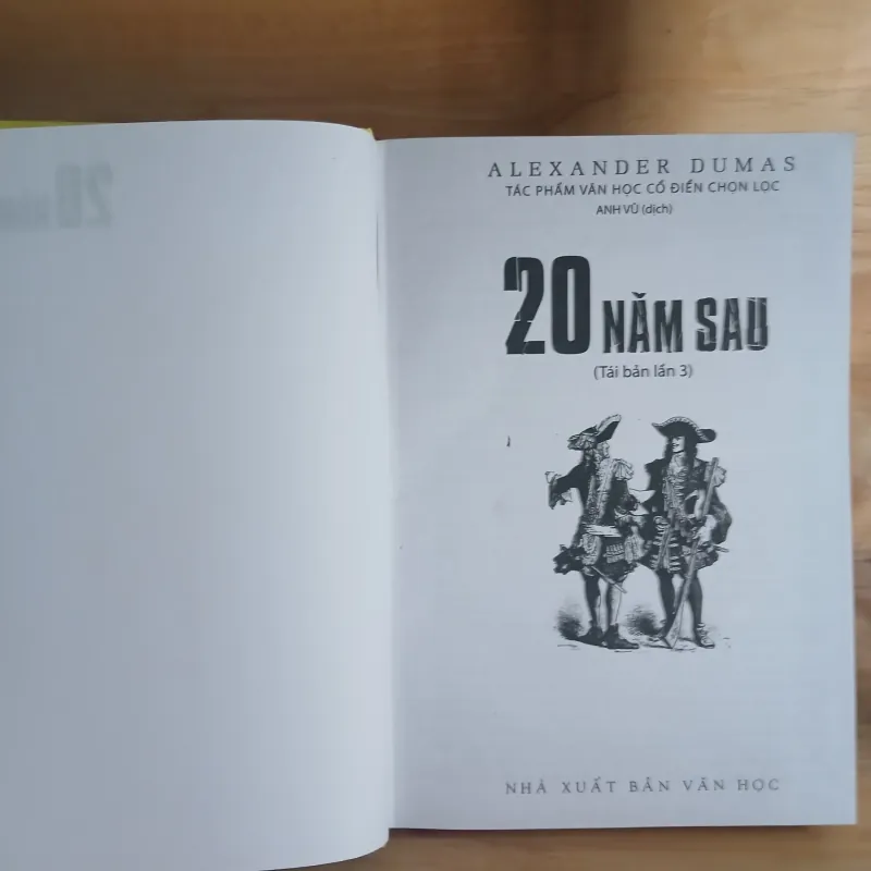 Văn Học Cổ Điển - 20 Năm Sau (Alexander Dumas) 992634