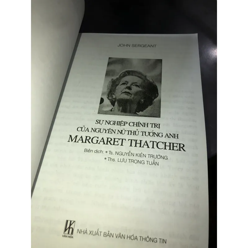 Sự nghiệp chính trị của Nguyên thủ tướng Anh Margaret Thatcher  738785