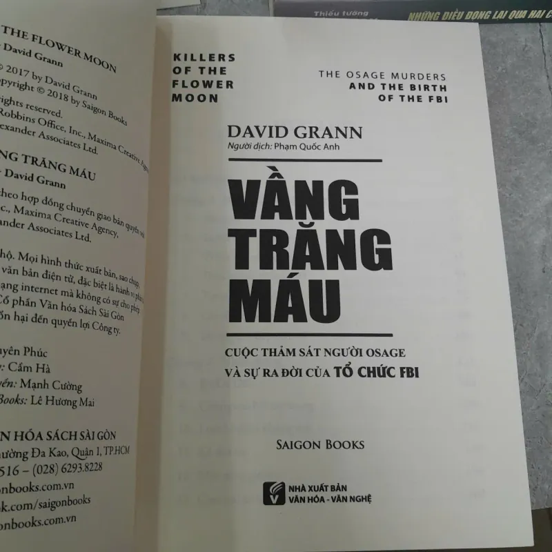 VẦNG TRĂNG MÁU - DAVID GRANN ( PHẠM QUỐC ANH DỊCH) 1005590