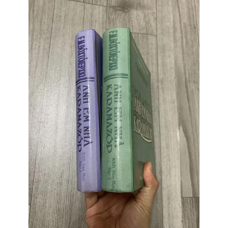 Anh em nhà karamazop. Bộ 2 tập bìa cứng. 2a3 599652