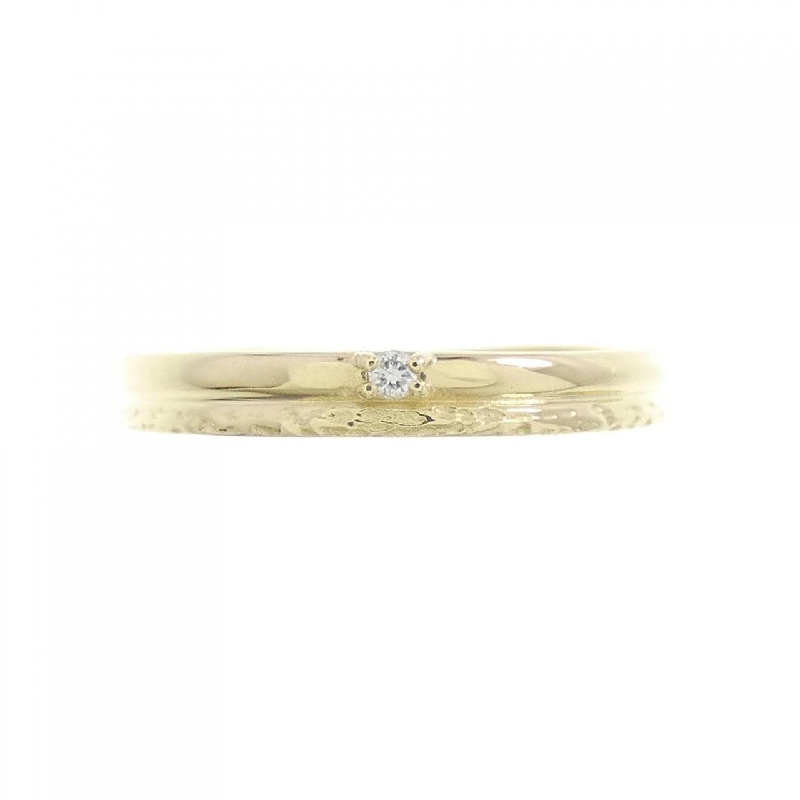 Nhẫn kim cương K18YG 0.01CT - Hàng hiệu Authentic 860683