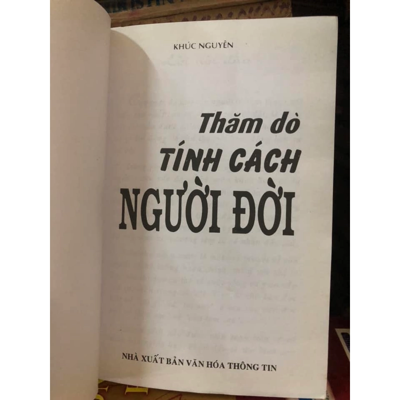 Sách Thăm dò tính cách người đời - Khúc Nguyên 306664