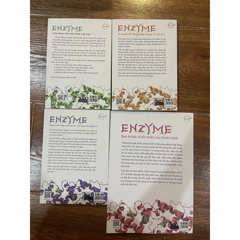 Nhân tố Enzyme full bộ 4 cuốn (7) 600319