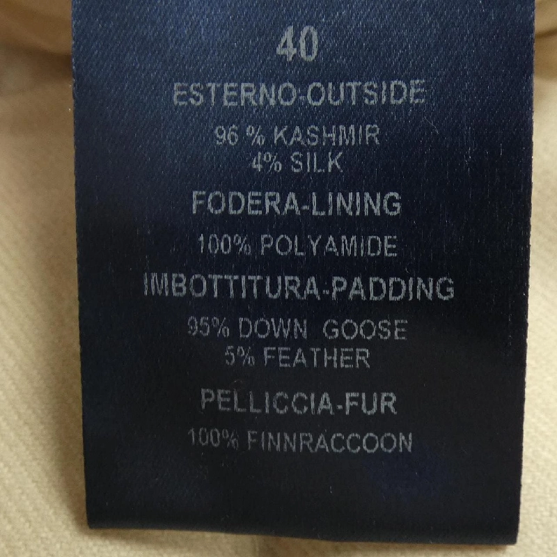 Herno PI0072D Áo khoác lông - Hàng hiệu Authentic 809563