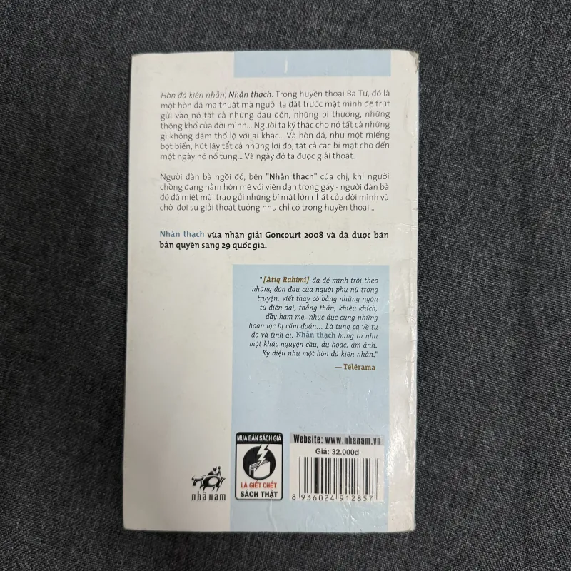 Nhẫn thạch - Atiq Rahimi 872800