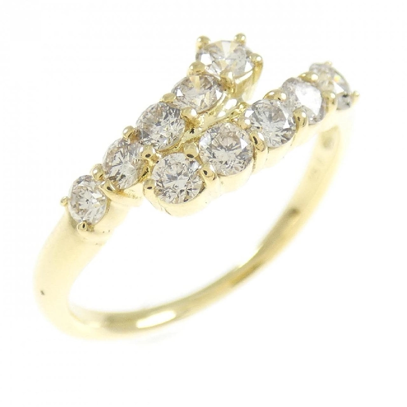 Nhẫn kim cương K18YG 0.50CT 673432