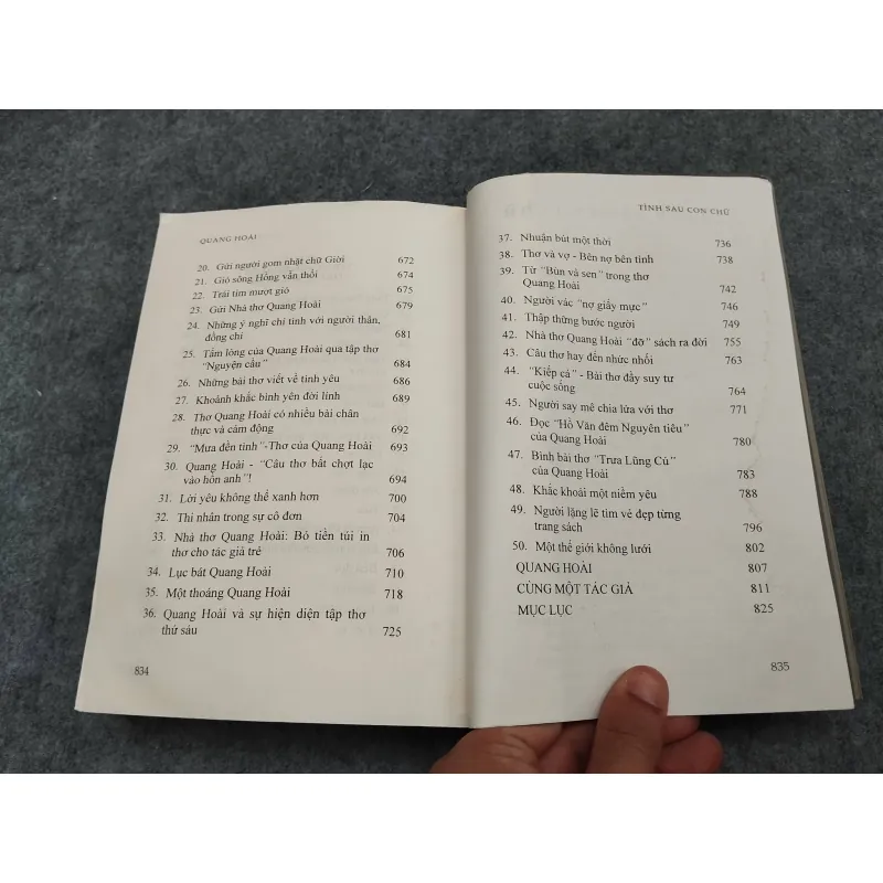 TÌNH SAU CON CHỮ. TIỂU LUẬN & BÚT KÝ 936841