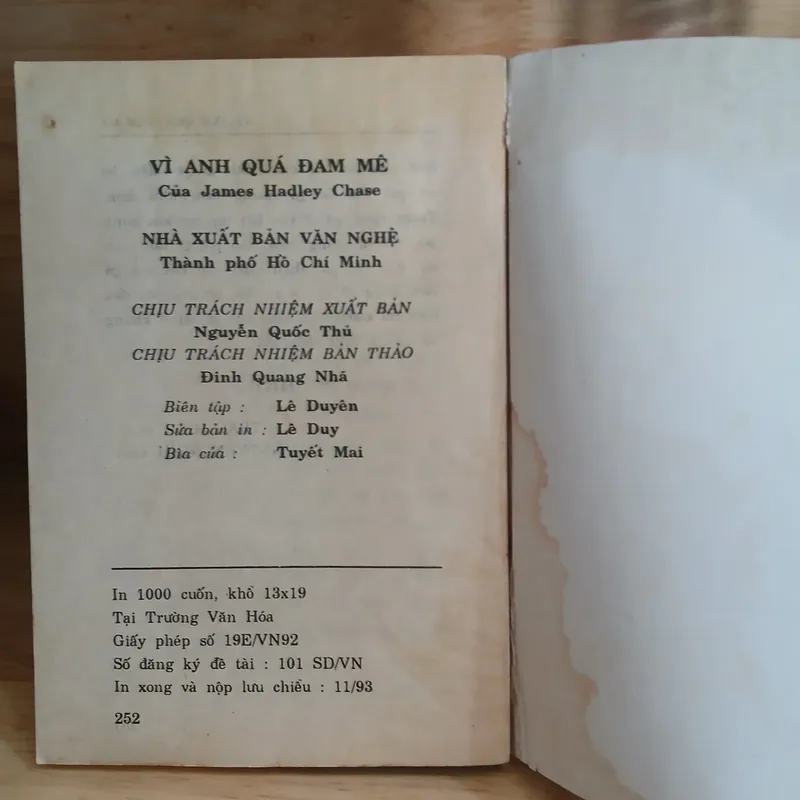 Tiểu Thuyết Trinh Thám ▪︎ Vì Anh Quá Đam Mê (Bộ 2 Tập) - James Hadley Chase 593862