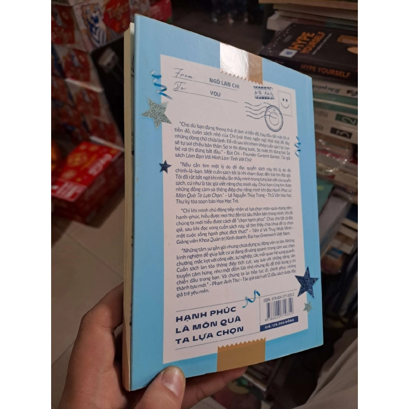 Hạnh Phúc Là Một Món Quà Ta Lựa Chọn - Ngô Lan Chi - 2022 mới 90% có chữ ký tác giả - KỸ NĂNG - HMT3012 924379