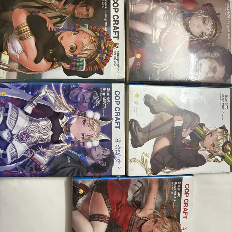 COP CRAFT - Cảnh Sát Đến Từ Hai Thế Giới (Light novel tập 1-5) nguyên seal 1029469