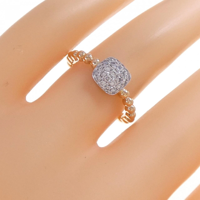 Nhẫn kim cương Pavé K18PG/K18WG 0.24CT - Hàng hiệu Chính hãng 854355