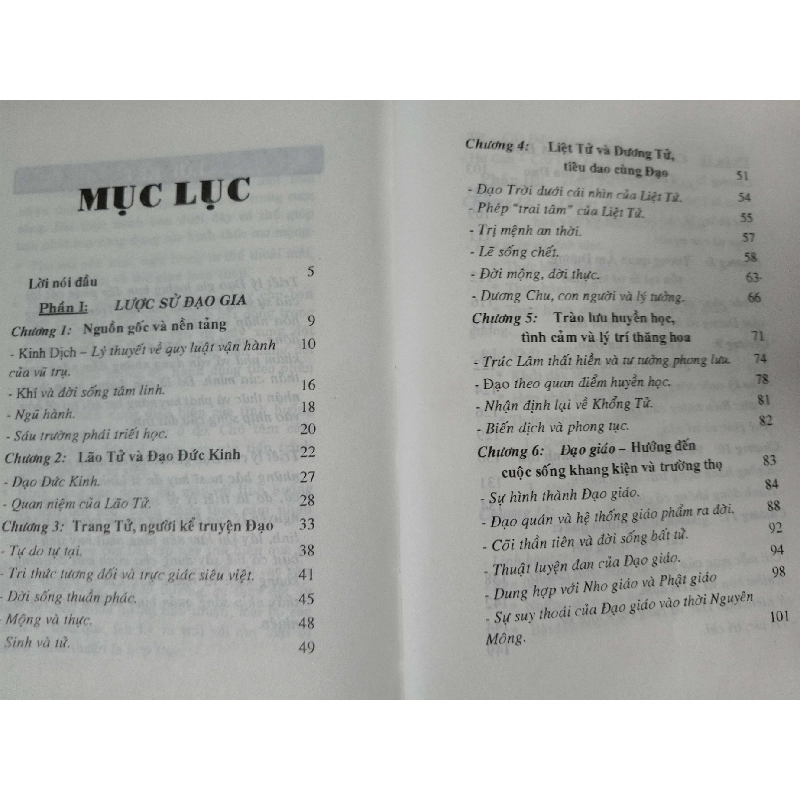 Đạo nguyên lý sống hòa hợp và quân bình - 2004 - 280 trang - LỊCH SỬ - CHÍNH TRỊ - TRIẾT HỌC - SLSCTDNTGDSLSCTANTQ3112-149 924793