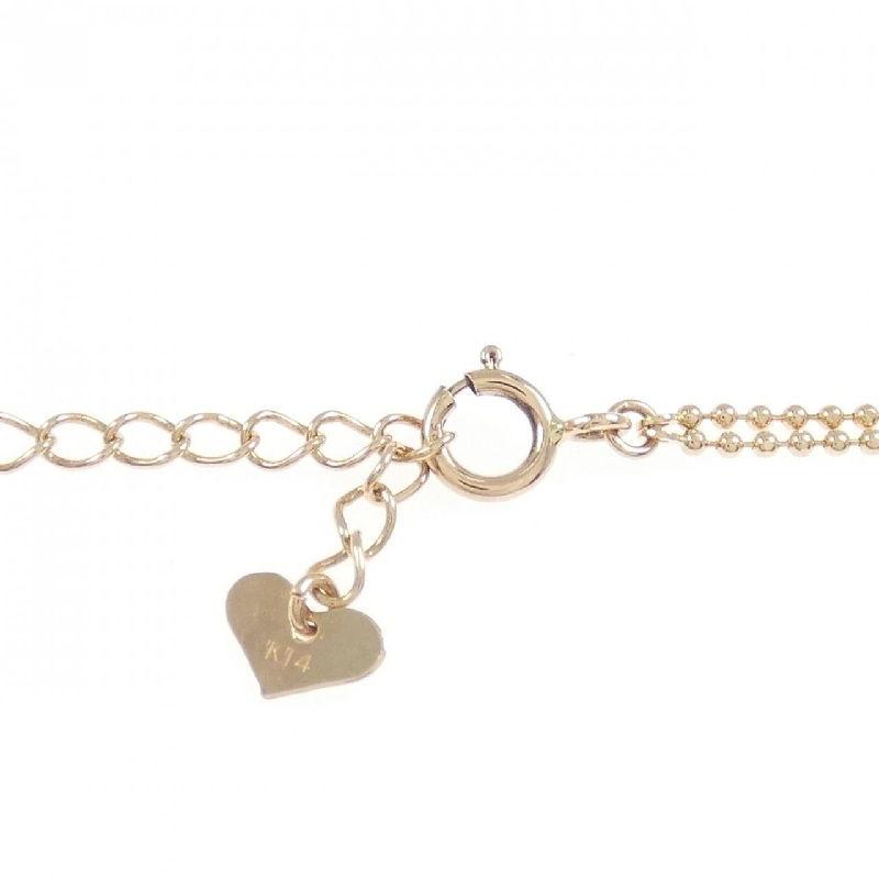 K14PG Vòng tay kim cương hình trái tim 0.20CT - Hàng hiệu Chính hãng 871715