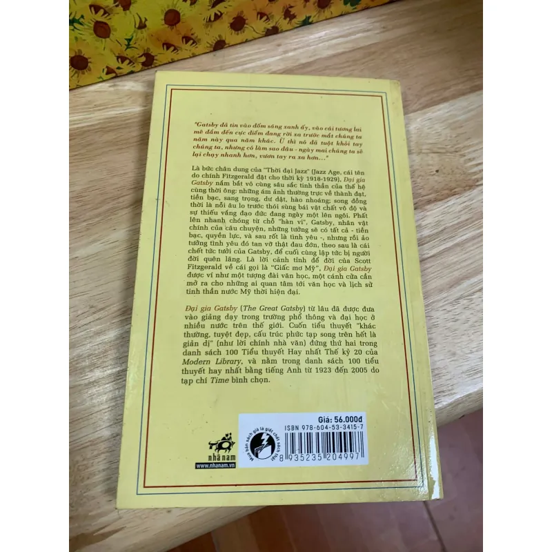 Đại Gia Gatsby - F.Scott Fitzgerald 927197