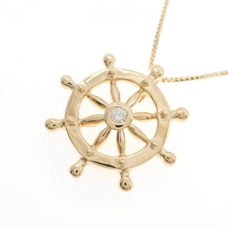 K18YG Dây chuyền kim cương 0.04CT - Hàng hiệu Chính hãng 857598