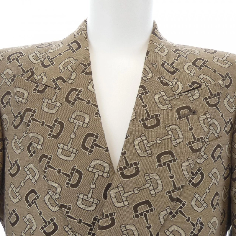 Gucci GUCCI Áo khoác cotton Maxi Horsebit 705284 ZAKIV - Hàng hiệu Chính hãng 891079