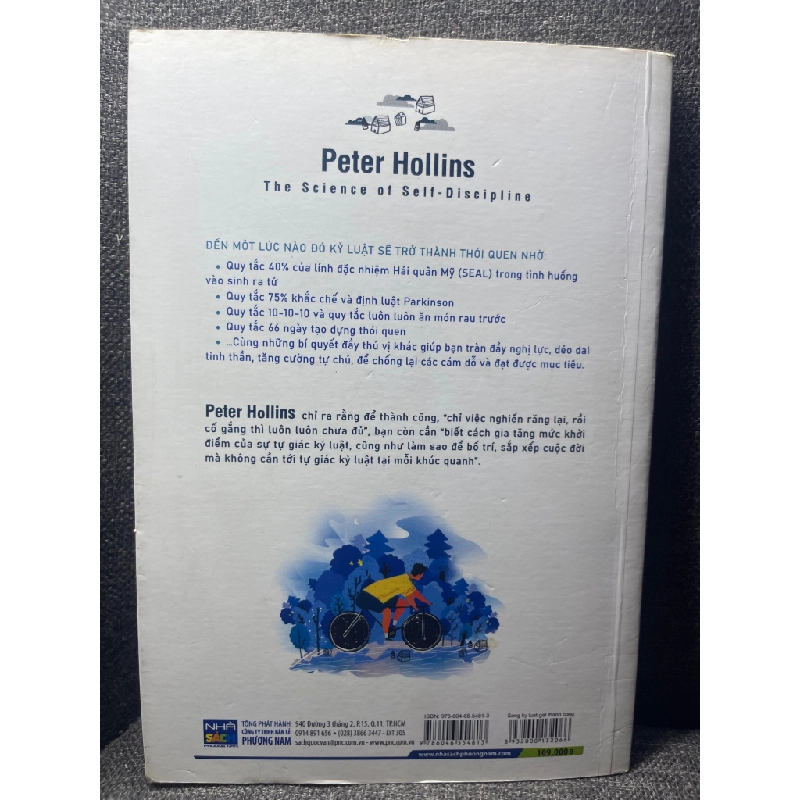 Sống kỷ luật gặt thành công Peter Hollins 2021 mới 80% bẩn viền nhẹ HPB1105 451377