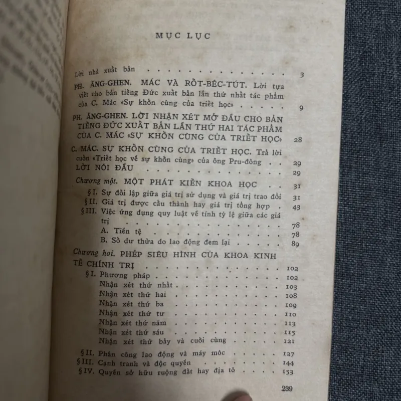 Sự khốn cùng của triết học - Các Mác 791381