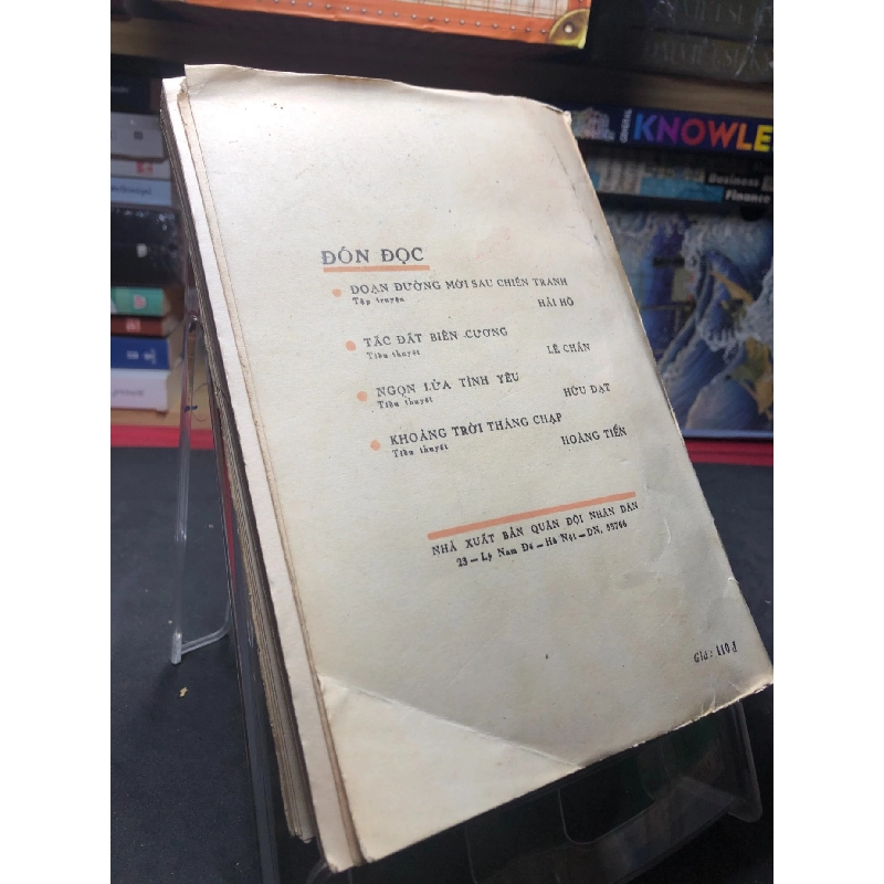 Giám định của đất 1987 mới 60% ố vàng rách góc bìa Nguyễn Bảo HPB0906 SÁCH VĂN HỌC 915133