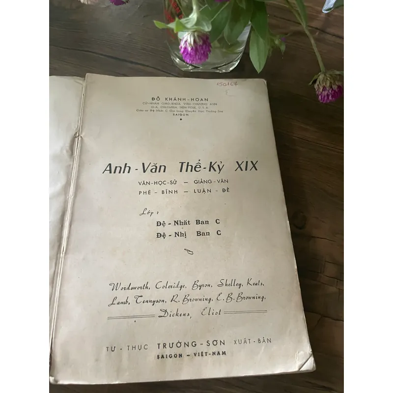 Anh Văn thế kỷ 19 , đệ nhất bạn c, đệ nhị bạn C 569956