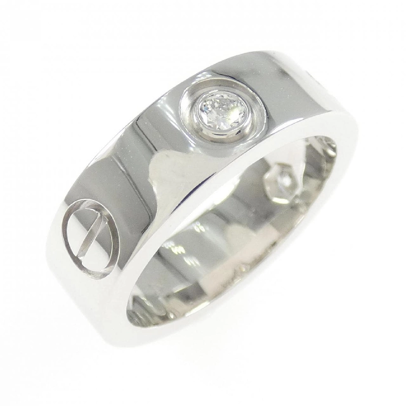 Nhẫn Cartier Love Half Diamond - Hàng hiệu Authentic 836330