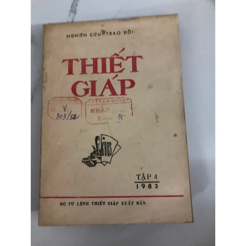 Thiết Giáp (Tập 4 - 1983) - Bộ tư lệnh Thiết giáp xuất bản - Tài liệu quân sự / Binh chủng 1052980