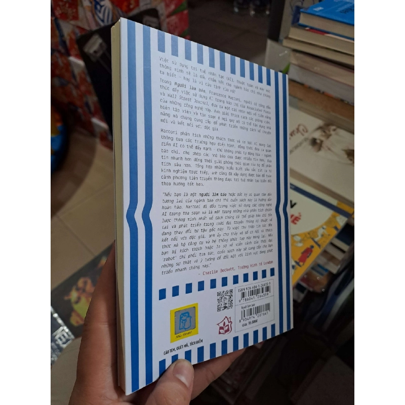 Người Làm Báo - Trí Tuệ Nhân Tạo Và Tương Lai Của Báo Chí - Francesco Marconi - 2025 mới 90% - KHOA HỌC ĐỜI SỐNG - HMT3012 749790