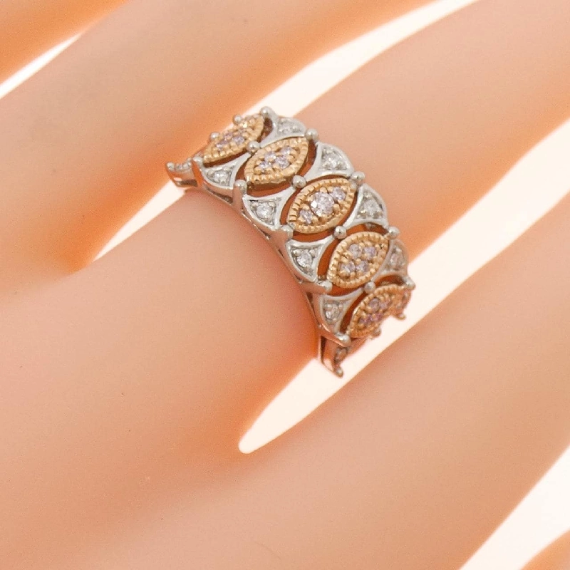 Nhẫn kim cương PT950/K18PG 0.22CT - Hàng hiệu Chính hãng 836963