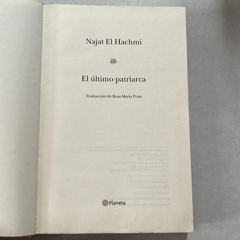 El último patriarca - Najat El Hachmi 509887