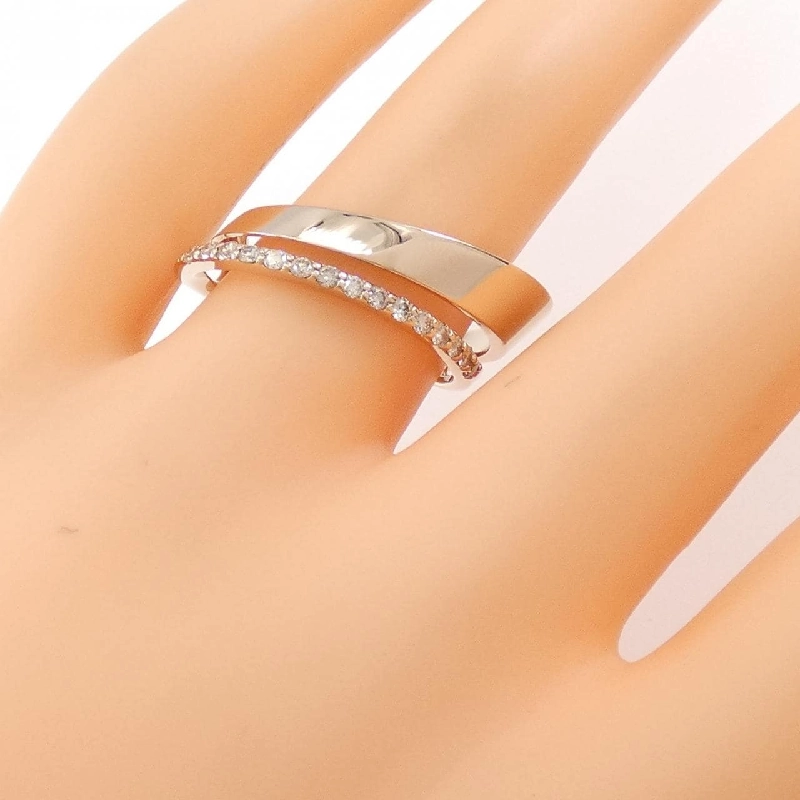 Nhẫn kim cương K18PG 0.22CT 673317