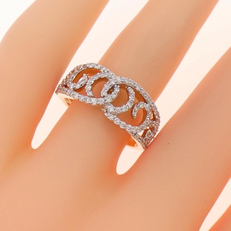 Nhẫn kim cương 750PG 673082