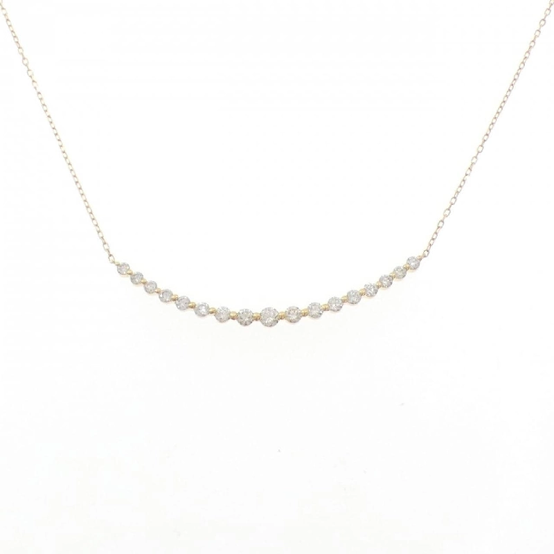 K18YG Dây chuyền kim cương 1.00CT - Hàng hiệu Chính hãng 847821