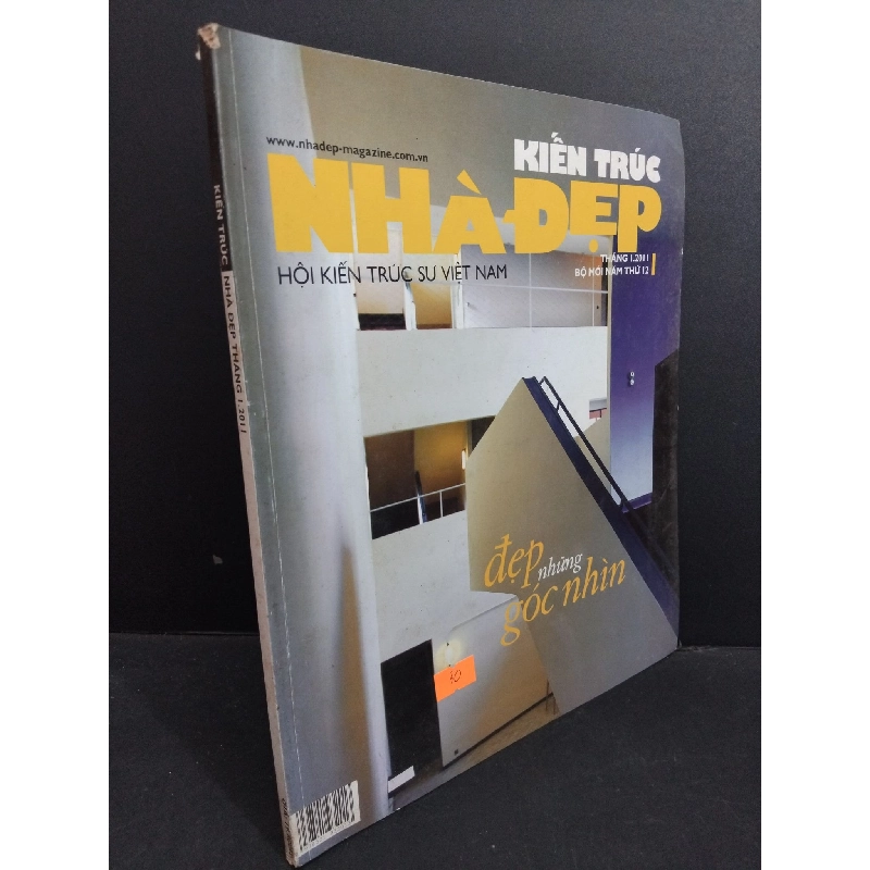 Kiến trúc nhà đẹp - Đẹp những góc nhìn mới 70% ố bẩn nhẹ ẩm góc rách bìa HCM2811 TẠP CHÍ, THIẾT KẾ, THỜI TRANG 924040