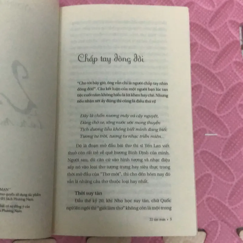 22 Tản Mạn - Võ Chân Cửu 593579