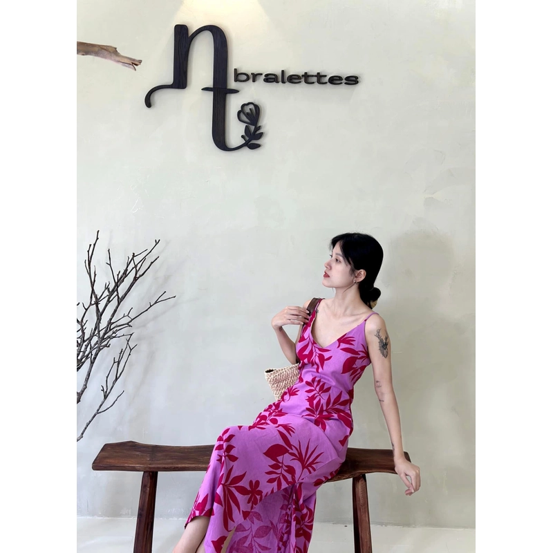 Đầm linen free size - nàng thơ braletters  396618